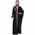 Afghani embroidered Kaftan abaya- Navy Blue